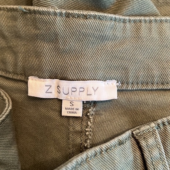 Z Supply Olive Green Cargo Pants Small in EUC - Picture 7 of 7